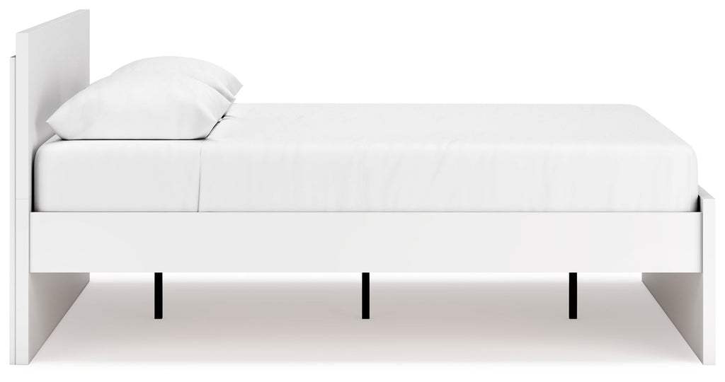 Onita White Queen Panel Platform Bed