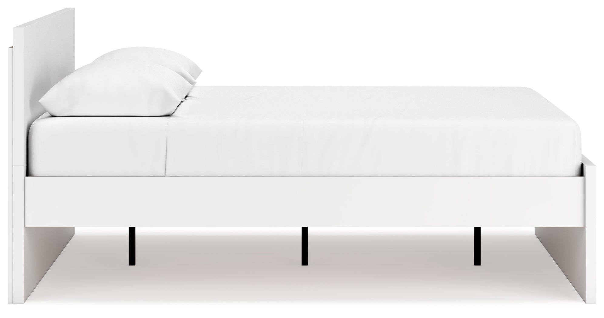 Onita White Queen Panel Platform Bed