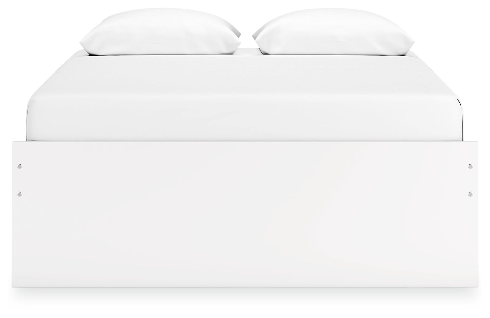 Onita White Queen Platform Bed