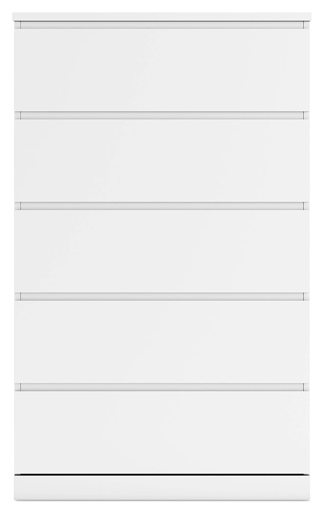 Onita White Queen Storage Bed, Chest and Nightstand