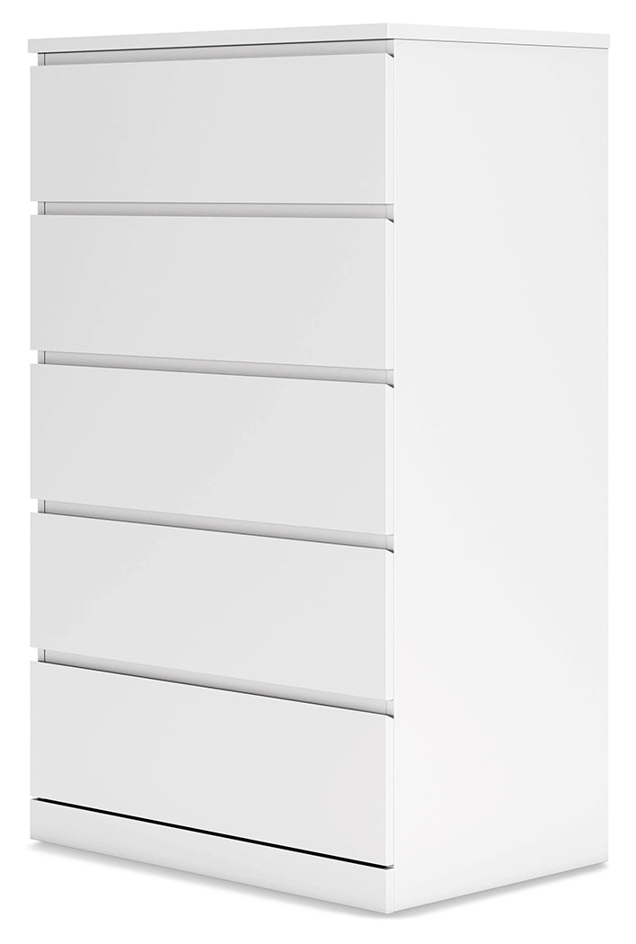 Onita White Queen Storage Bed, Chest and Nightstand