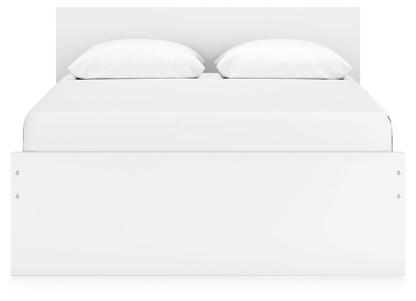 Onita White Queen Storage Bed, Chest and Nightstand