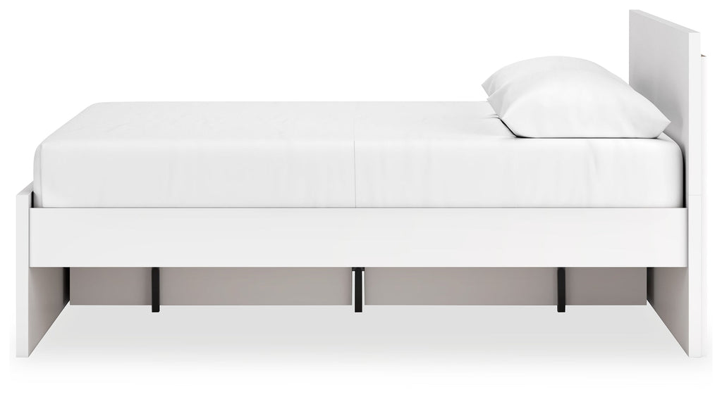 Onita White Queen Storage Bed, Chest and Nightstand