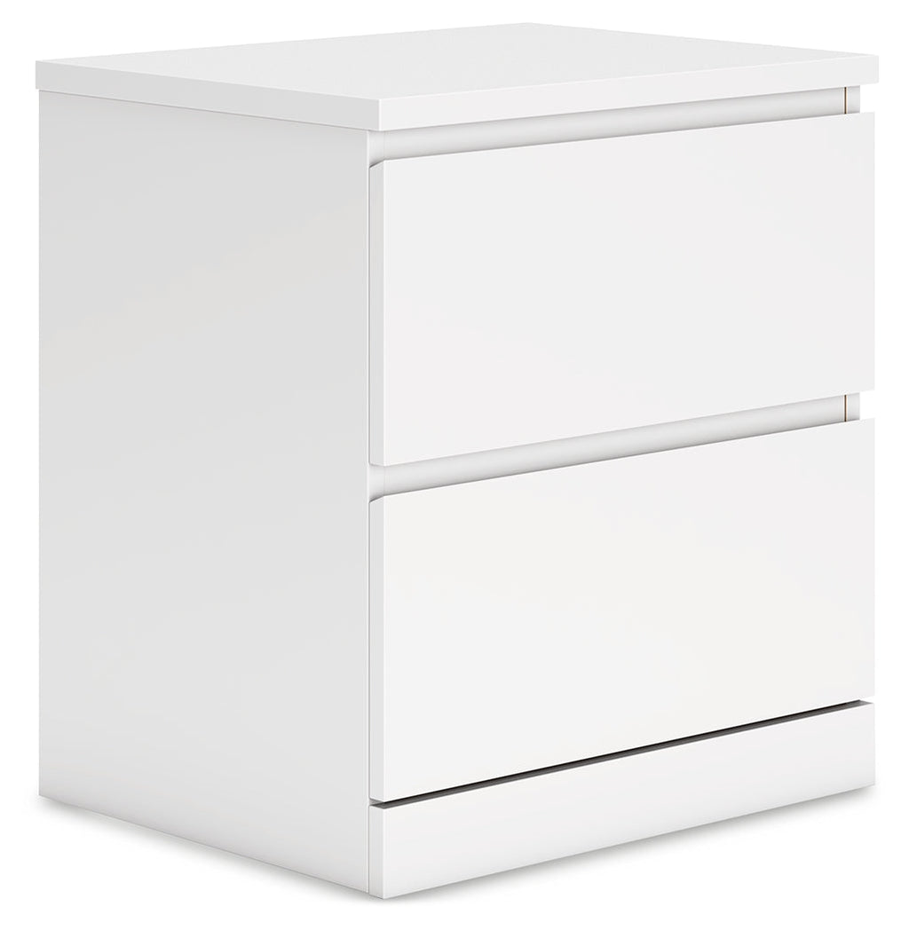 Onita White Queen Storage Bed, Chest and Nightstand