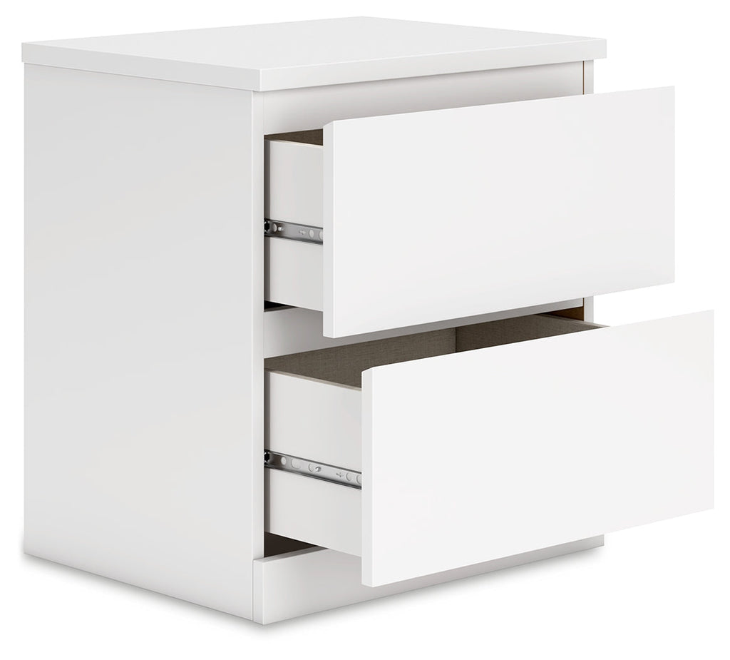 Onita White Queen Storage Bed, Chest and Nightstand