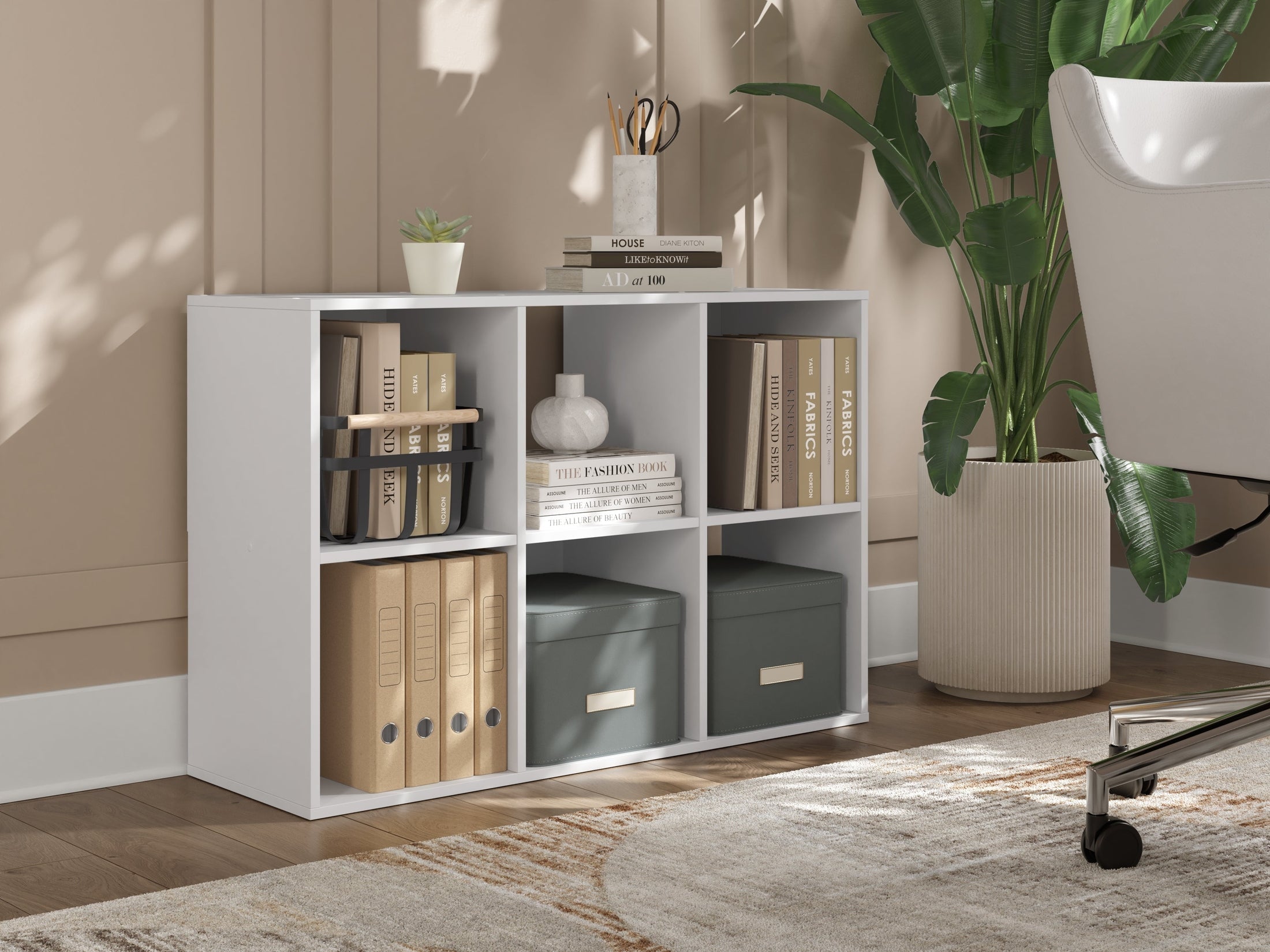Onita White Six Cube Organizer