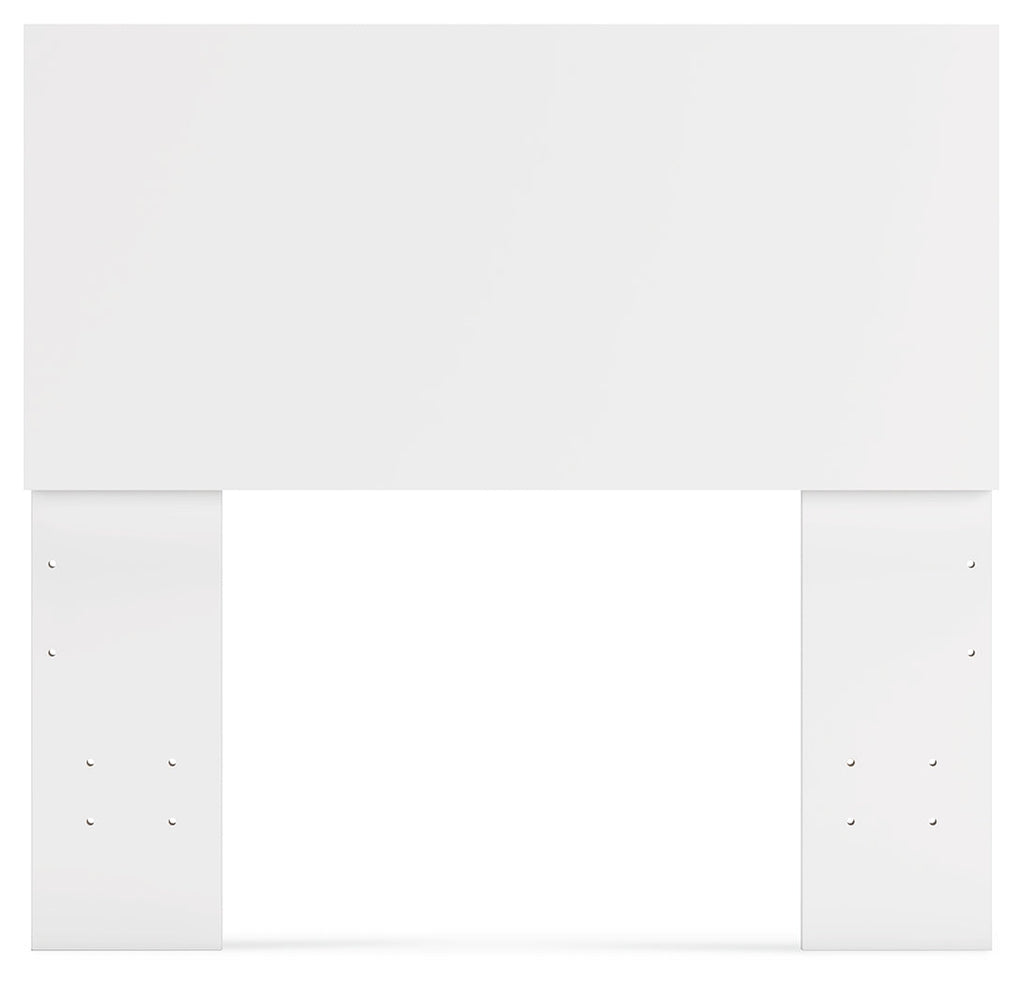 Onita White Twin Panel Headboard