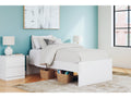 Onita White Twin Platform Youth Bed