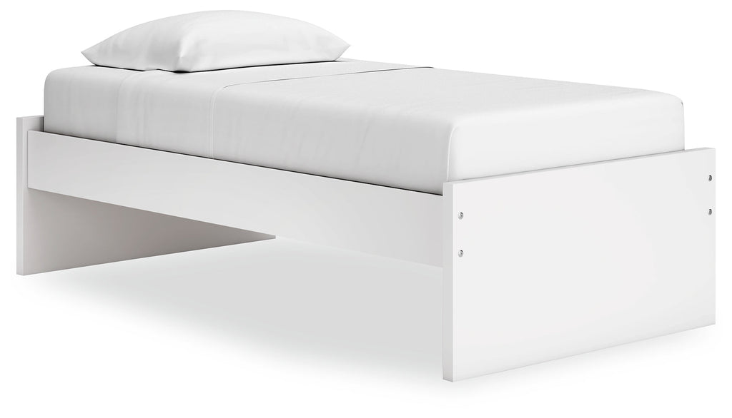 Onita White Twin Platform Youth Bed