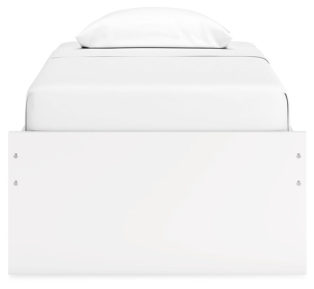 Onita White Twin Platform Youth Bed