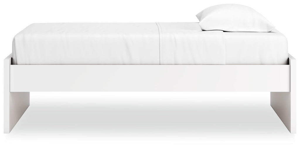 Onita White Twin Platform Youth Bed