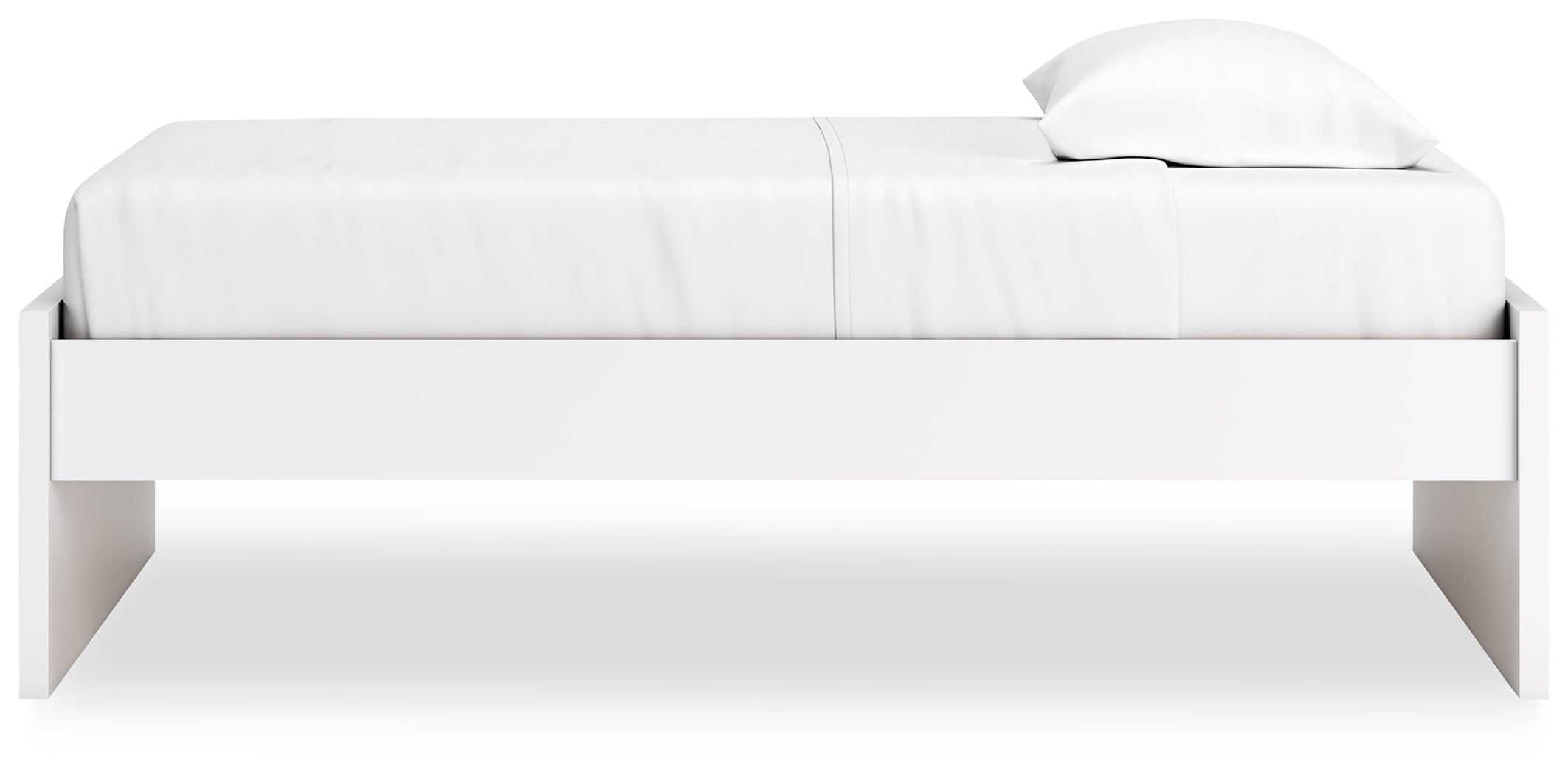 Onita White Twin Platform Youth Bed