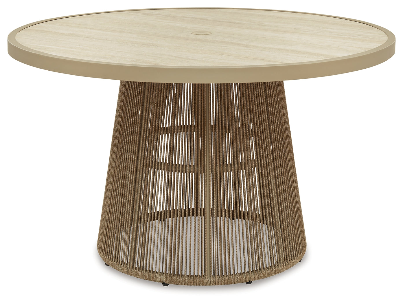Orchard Beach Beige Outdoor Dining Table