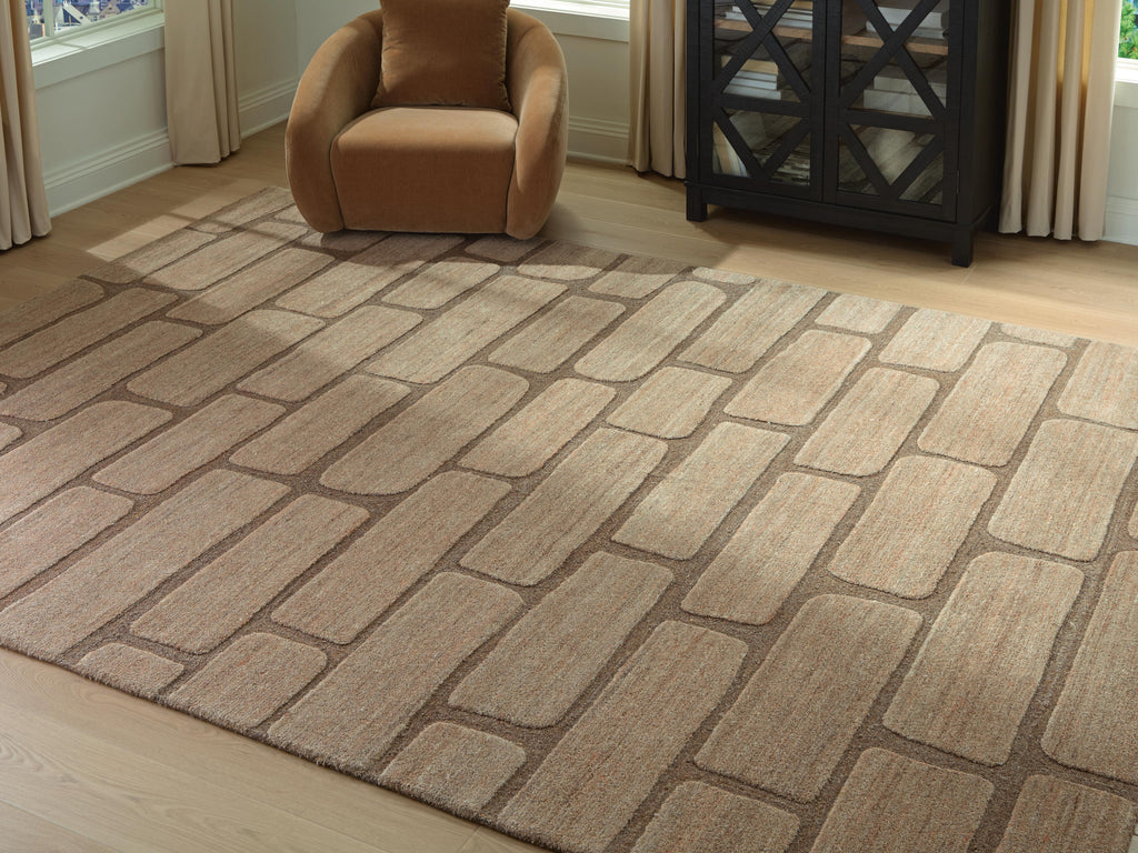 Orest Brown Extra Large Rug