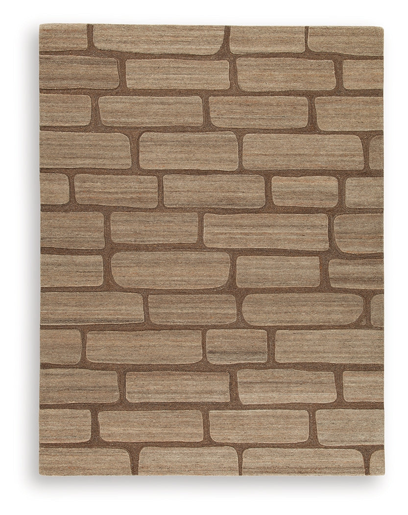 Orest Brown Large Rug