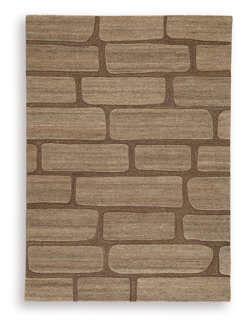 Orest Brown Medium Rug