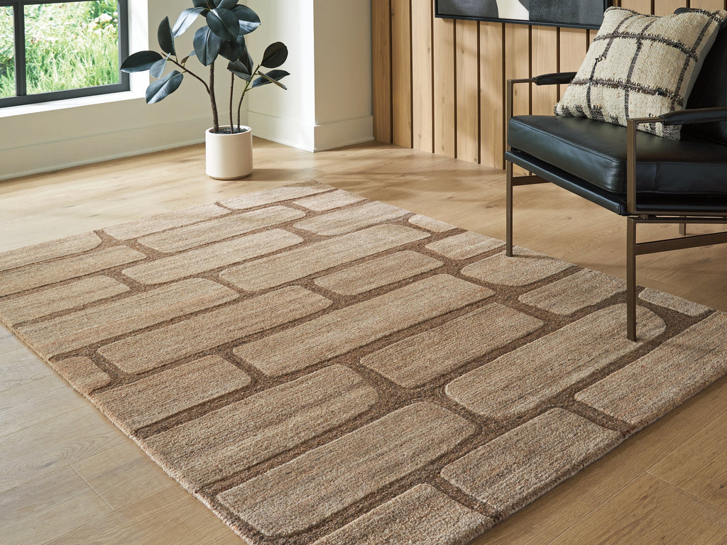 Orest Brown Medium Rug
