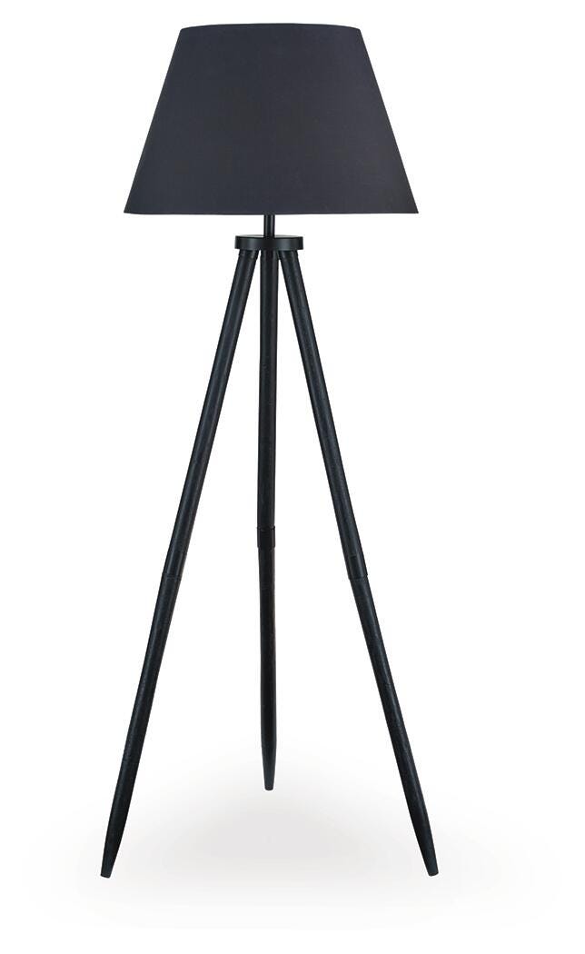Orhan Black Floor Lamp