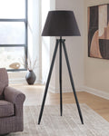 Orhan Black Floor Lamp