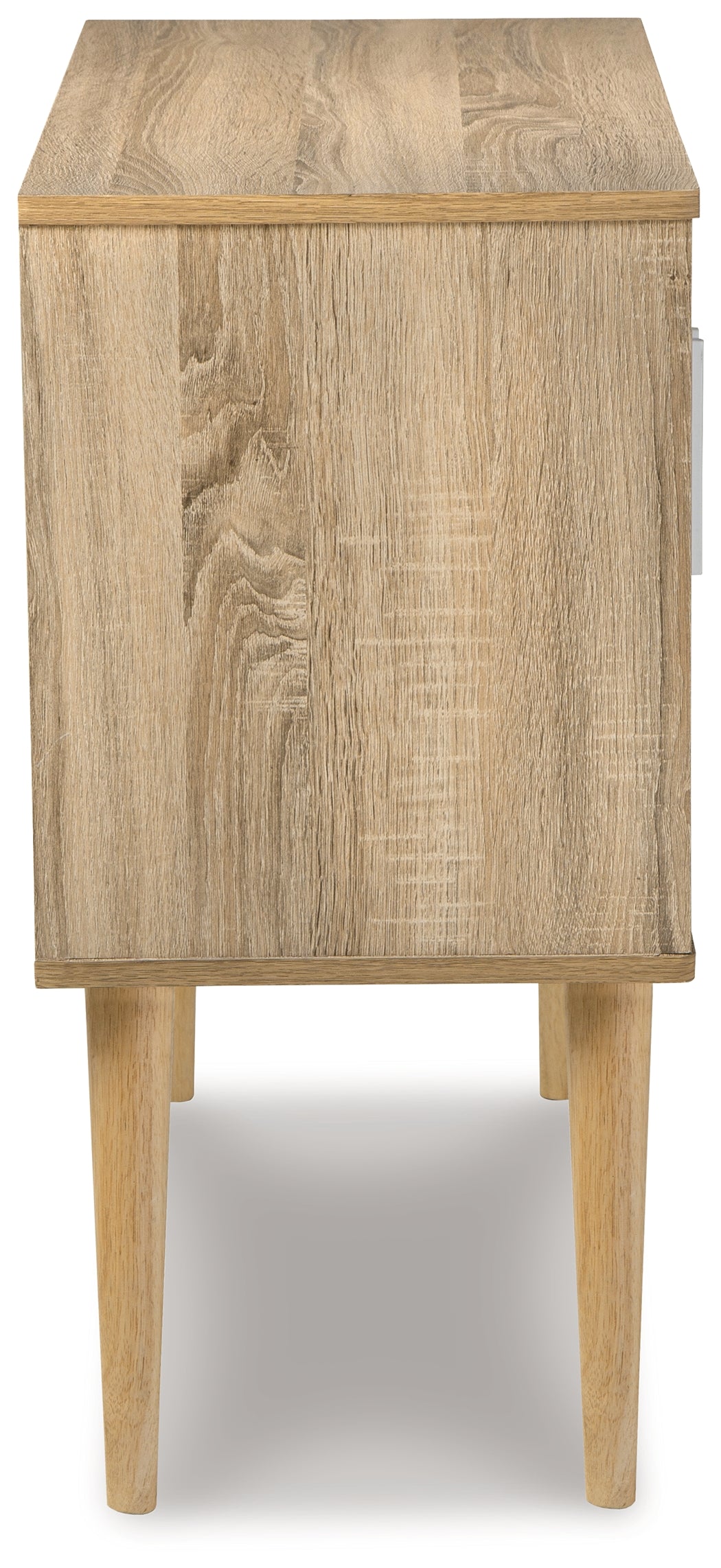 Orinfield Natural & White Accent Cabinet