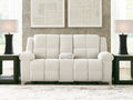 Orlen Winter Reclining Loveseat with Console