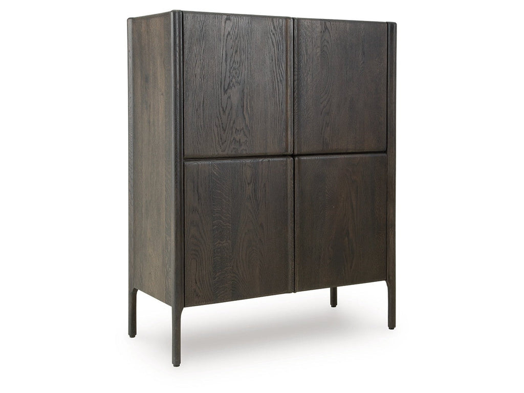 Orsonal Espresso Brown Accent Cabinet
