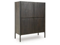 Orsonal Espresso Brown Accent Cabinet