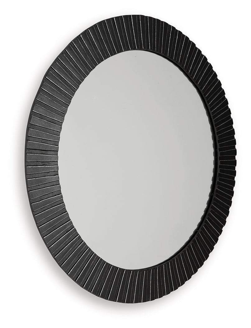 Ozias Black Accent Mirror