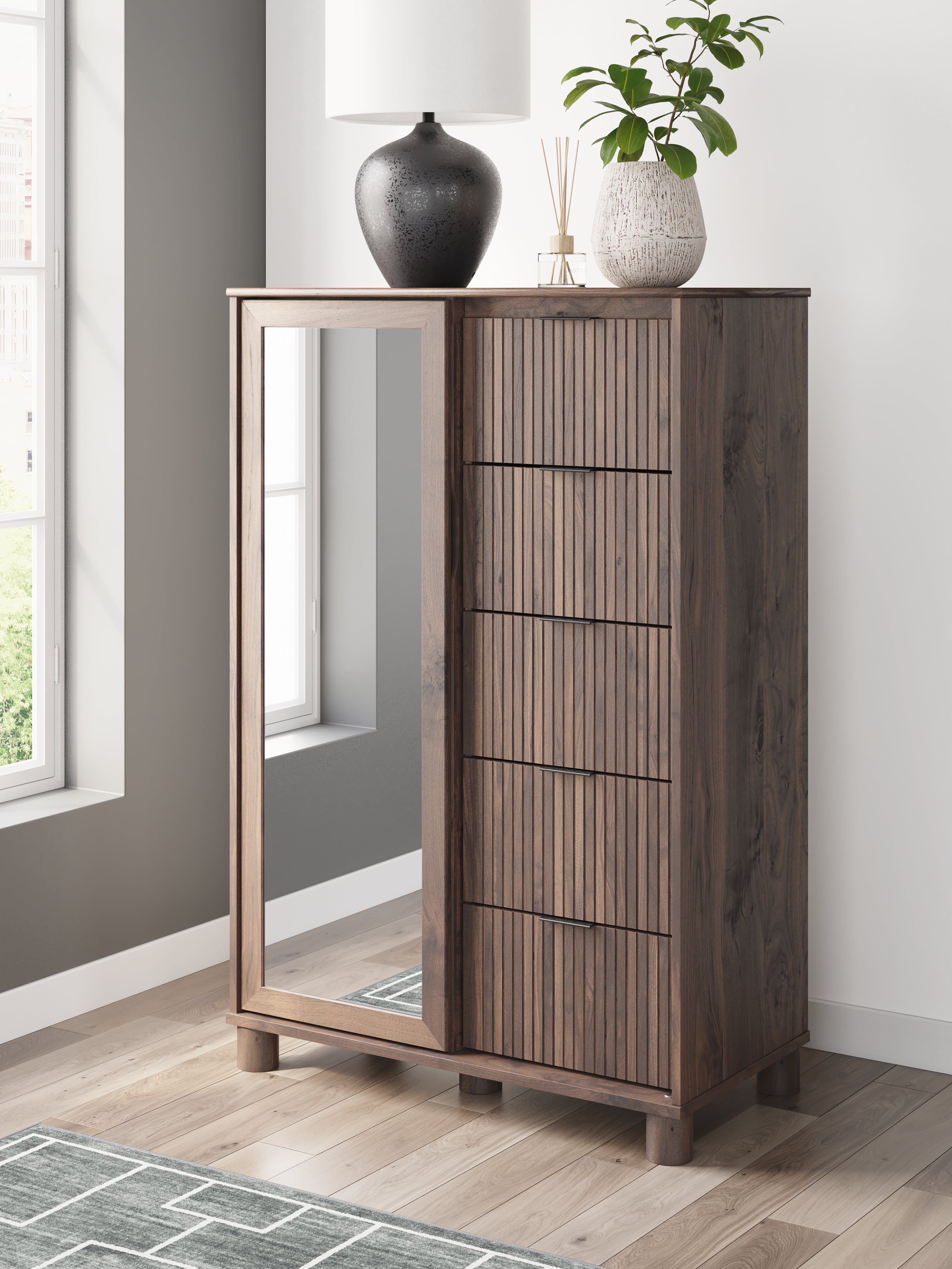 Pamytta Brown Dressing Chest