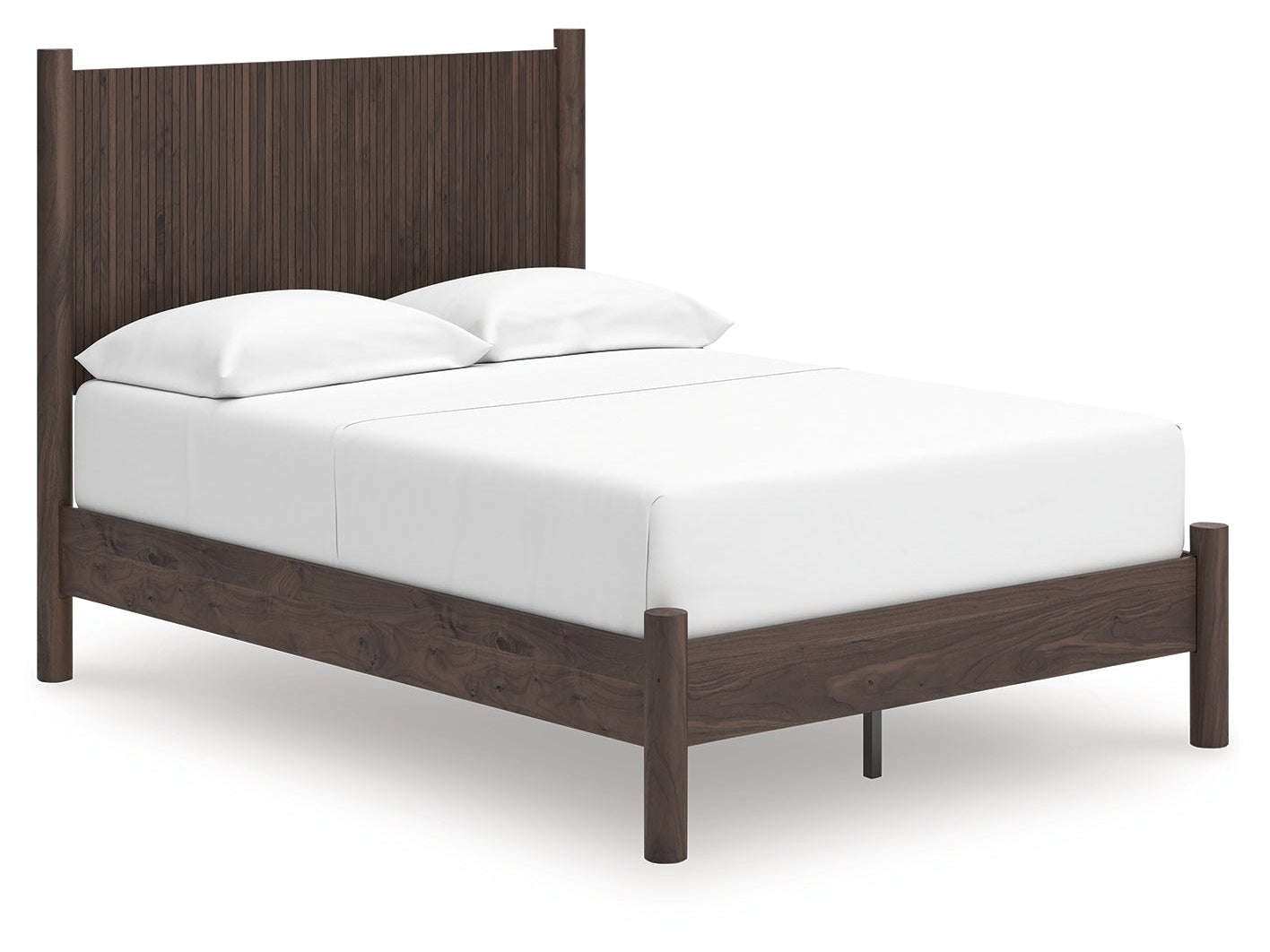 Pamytta Brown Full Panel Platform Bed