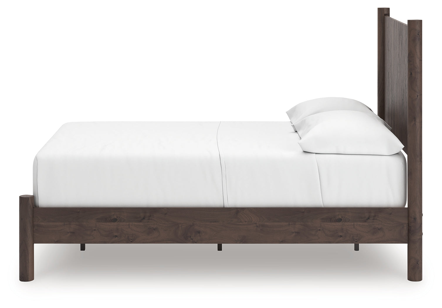 Pamytta Brown Full Panel Platform Bed