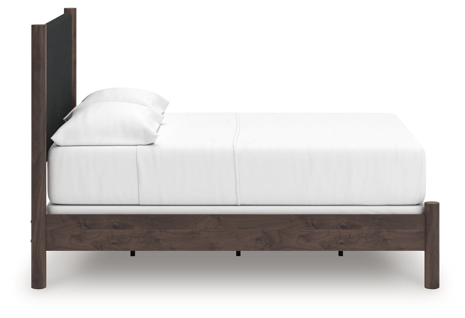 Pamytta Brown Full Upholstered Panel Bed