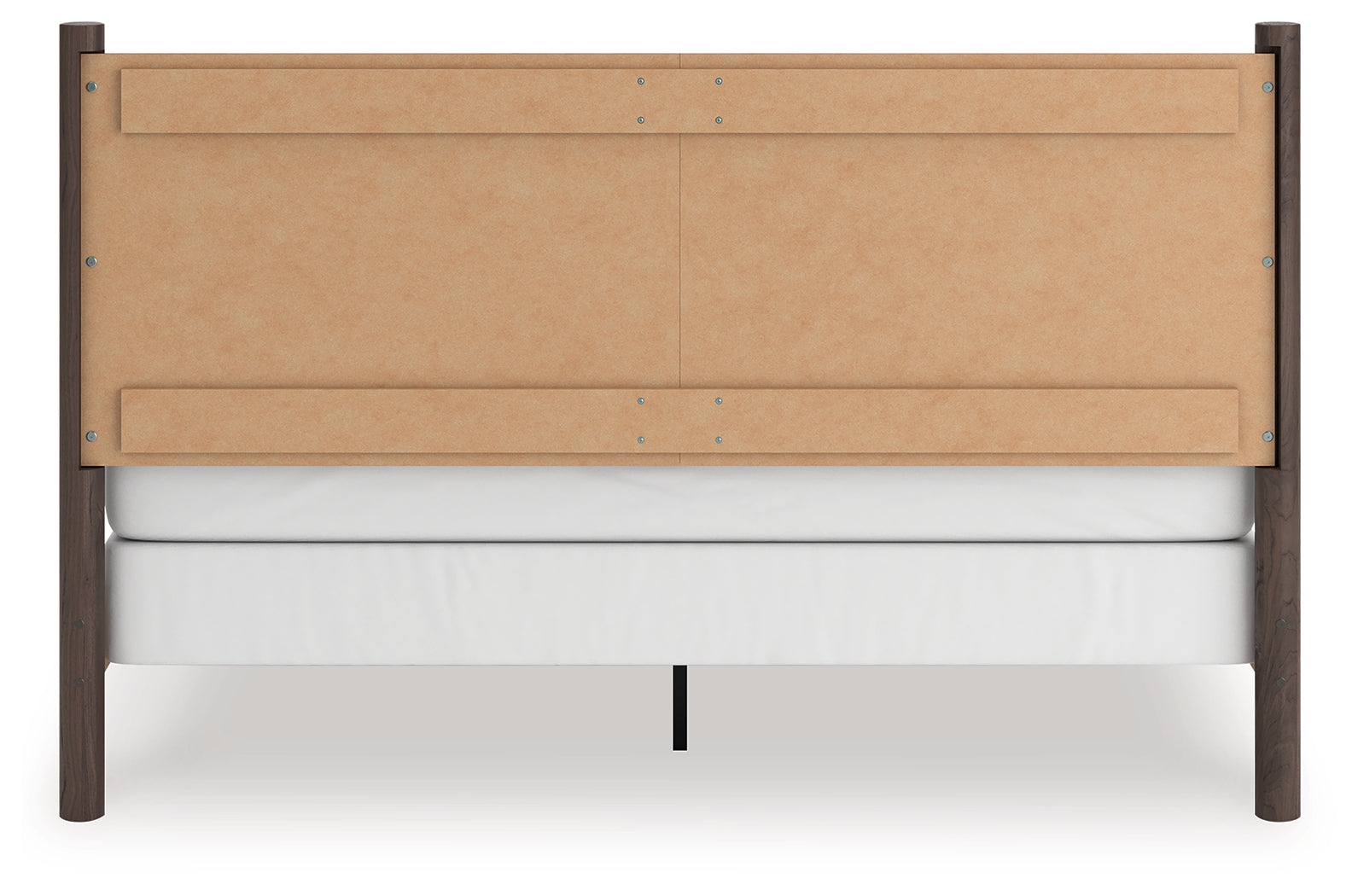 Pamytta King Panel Bed, Dresser, Mirror and Nightstand, Brown