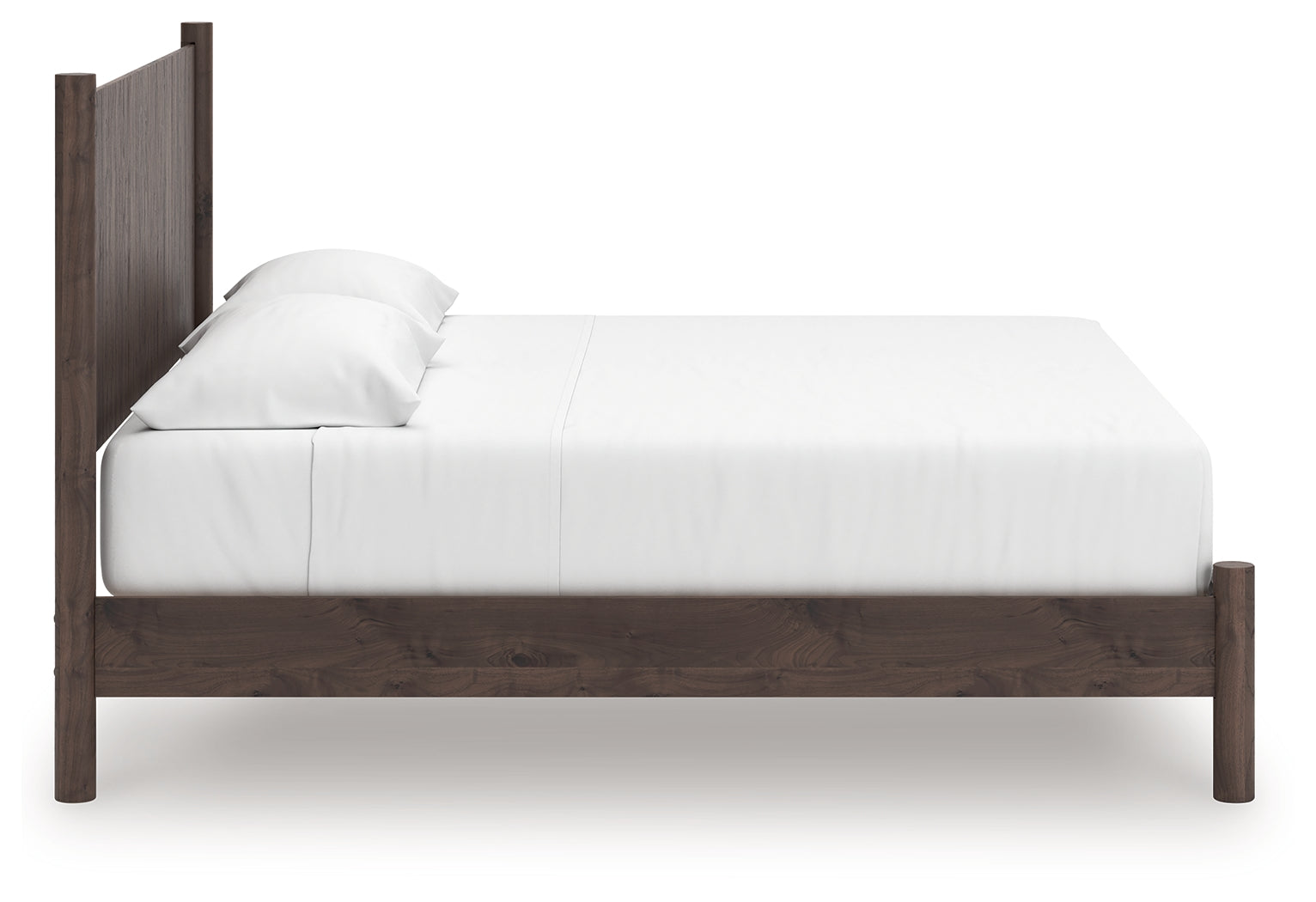 Pamytta Brown King Panel Platform Bed