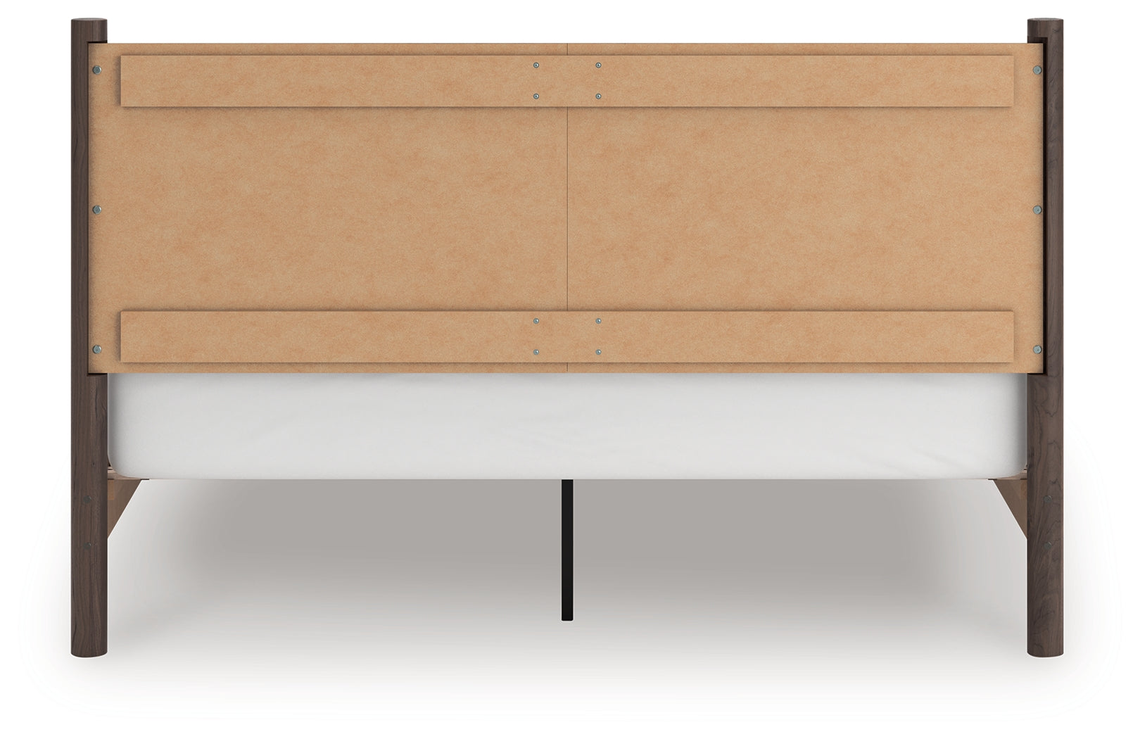 Pamytta Brown King Panel Platform Bed