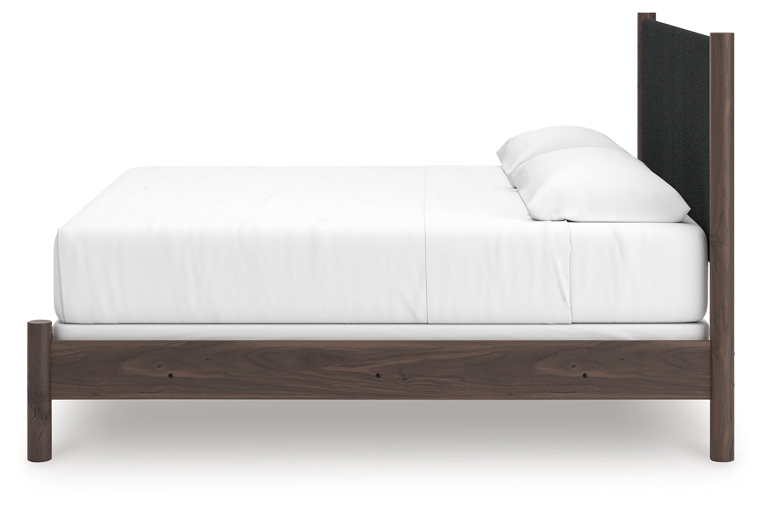 Pamytta Brown King Upholstered Panel Bed