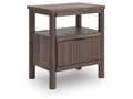 Pamytta Brown One Drawer Night Stand