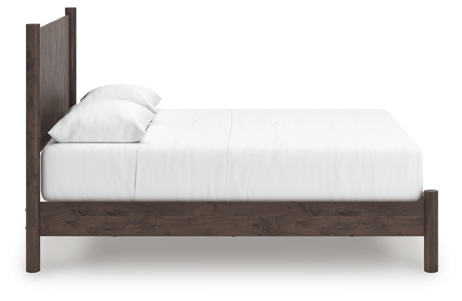 Pamytta Brown Queen Panel Platform Bed