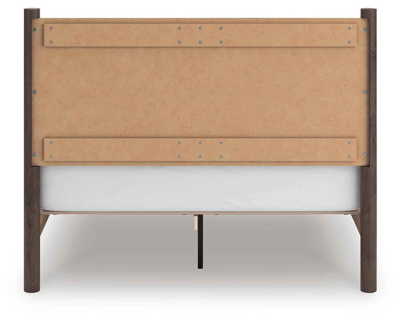 Pamytta Brown Queen Panel Platform Bed