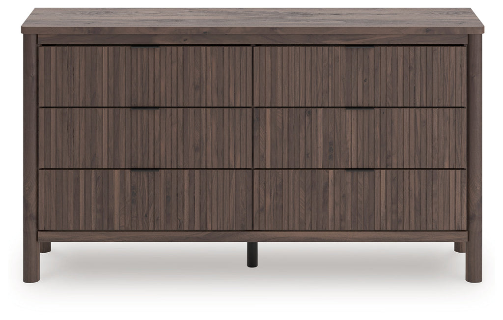 Pamytta Brown Six Drawer Dresser