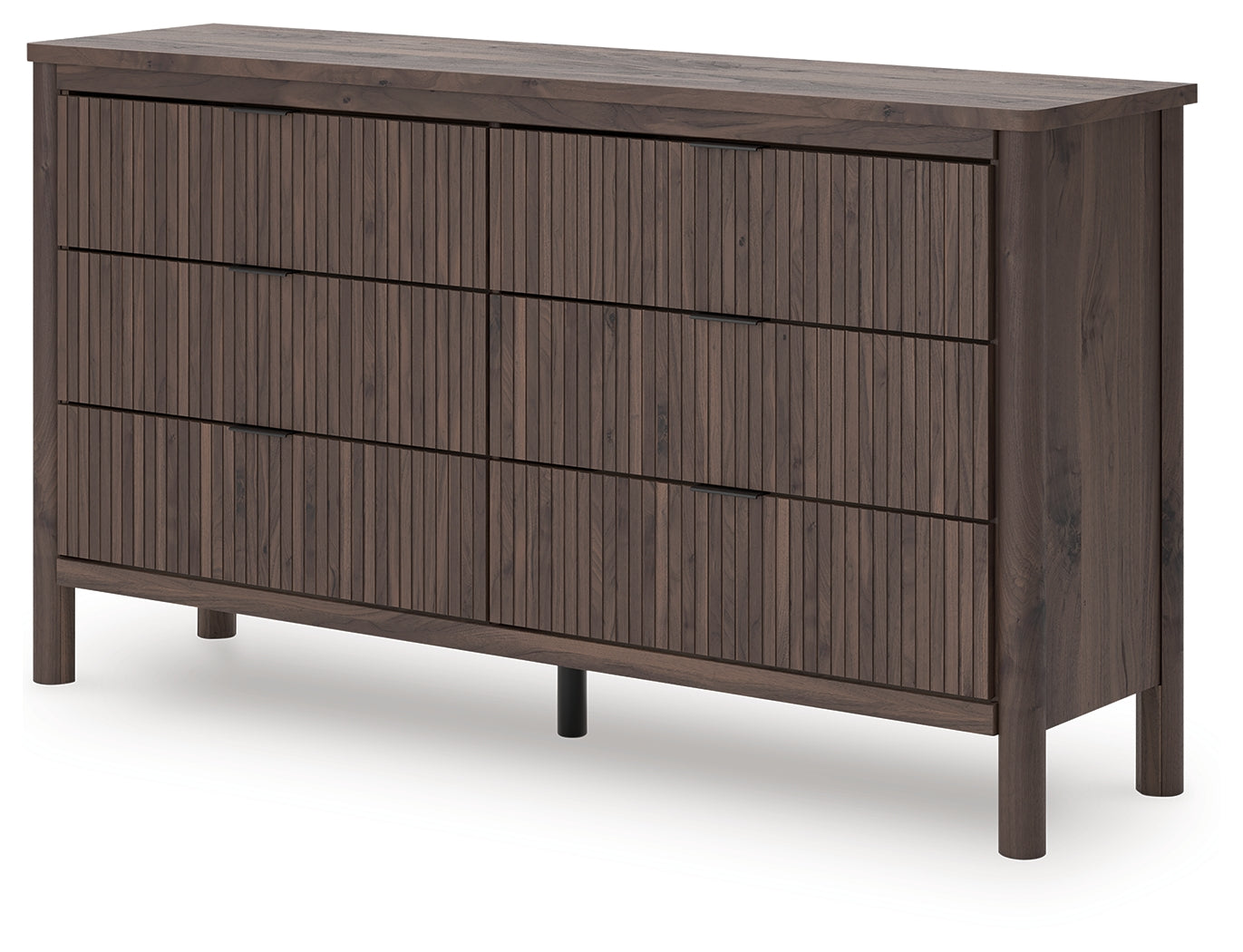 Pamytta Brown Six Drawer Dresser