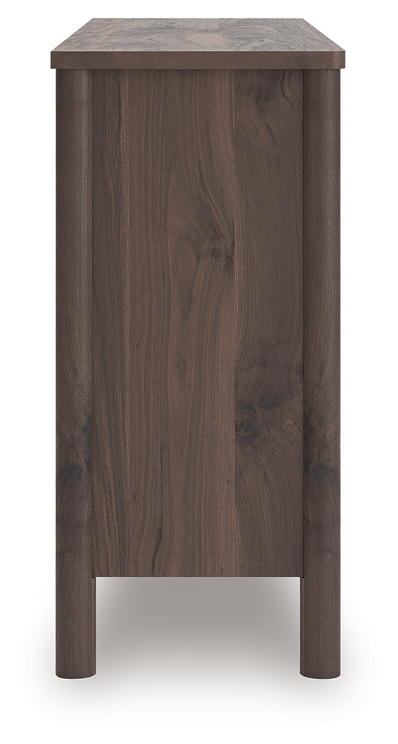 Pamytta Brown Six Drawer Dresser