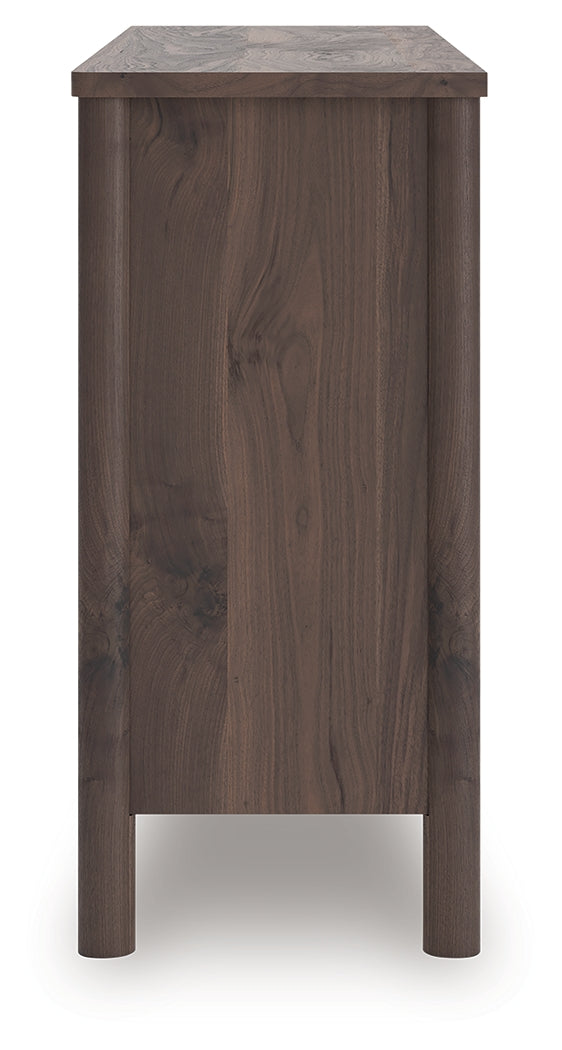 Pamytta Brown Six Drawer Dresser