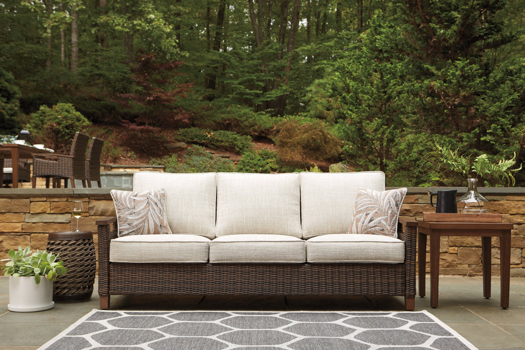 Paradise Trail Outdoor Sofa w/ Cushion