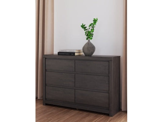 Parlayon Charcoal 6 Drawer Dresser