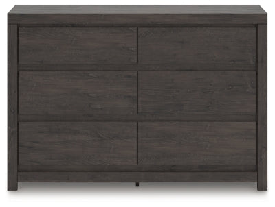 Parlayon Charcoal 6 Drawer Dresser