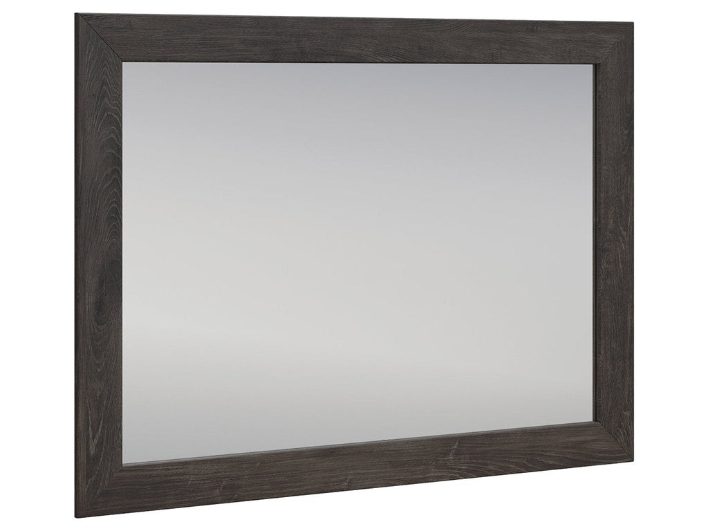 Parlayon Charcoal Bedroom Mirror