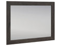 Parlayon Charcoal Bedroom Mirror