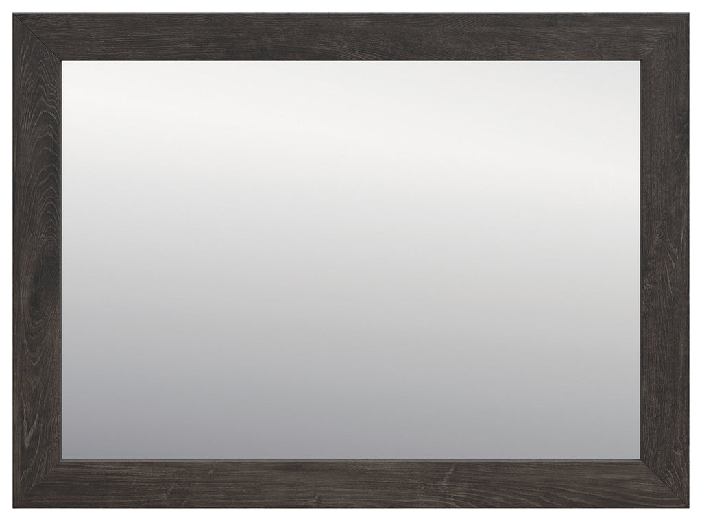 Parlayon Charcoal Bedroom Mirror