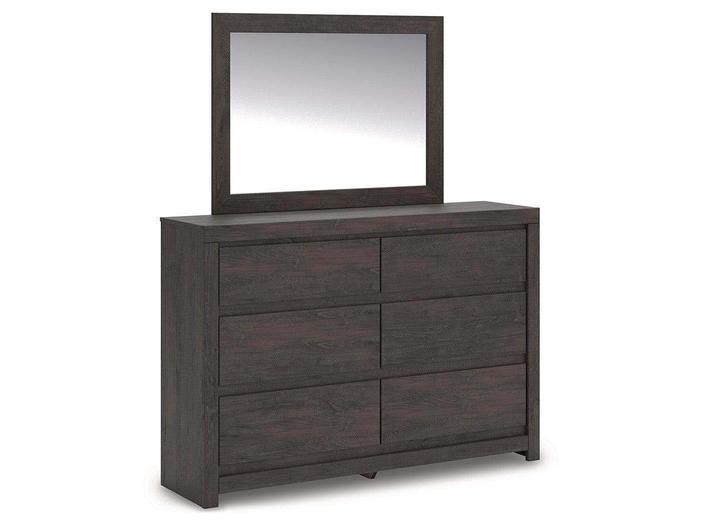 Parlayon Charcoal Dresser & Mirror